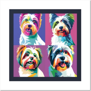 Biewer Terrier Pop Art - Dog Lover Gifts Posters and Art